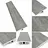 thumbnail - Cubrejunta Transición SPC Vik Dark Concrete 2400x45x6mm