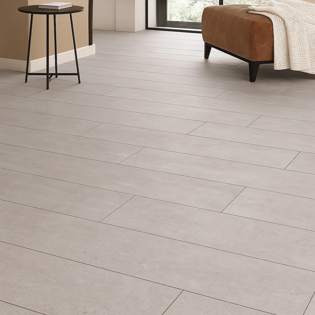 Porcelanato Esmaltado Selva Cinza Satinado 15x90