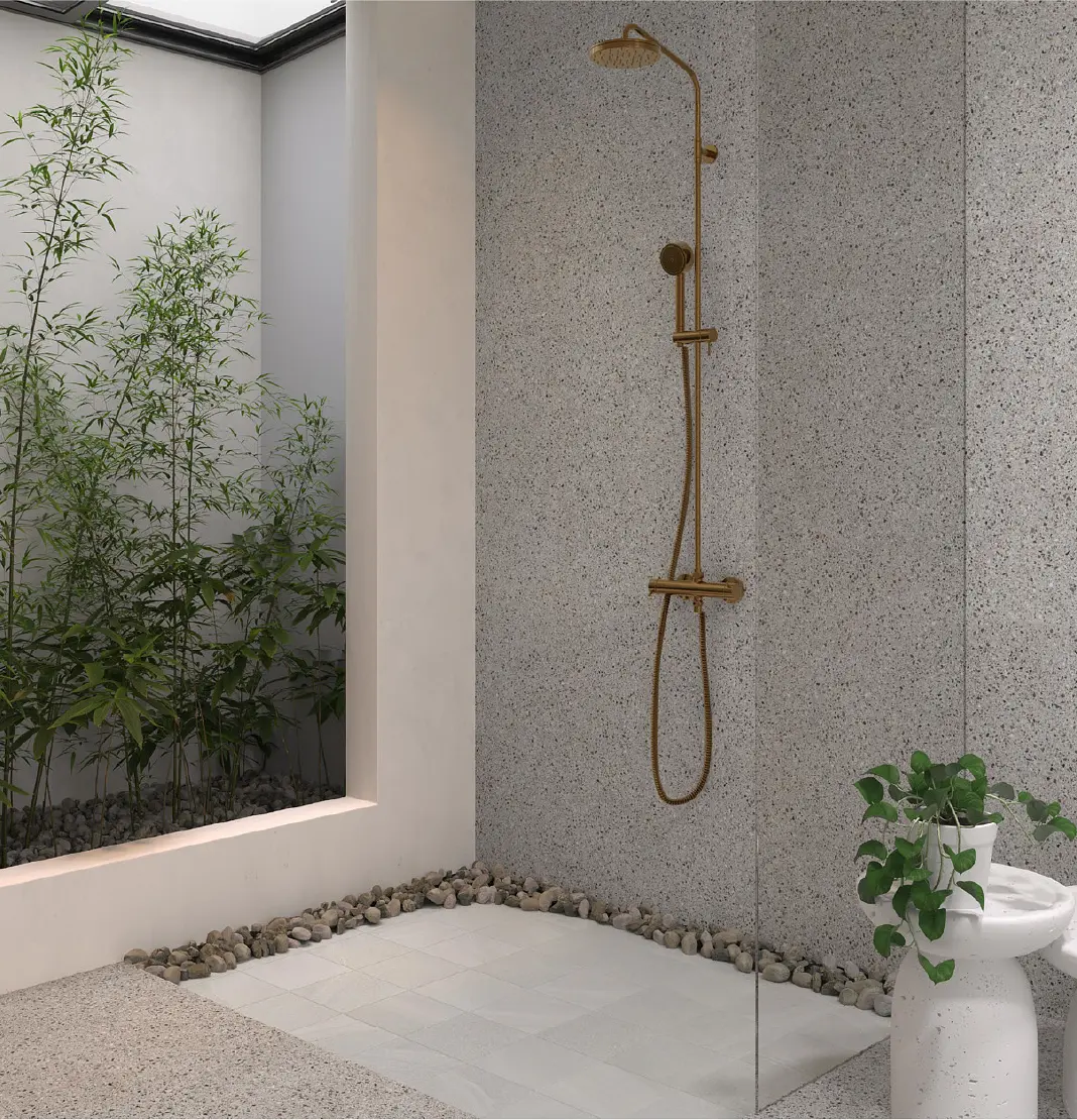 Porcelanato Esmaltado Palladio Cinza Antideslizante 90x90