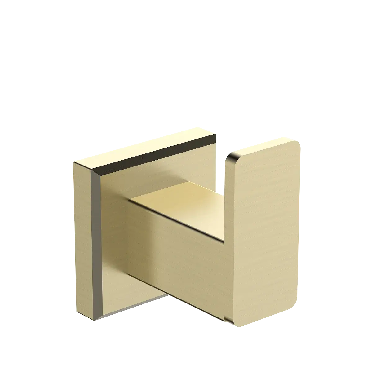Percha con Base Boutique Brushed Brass