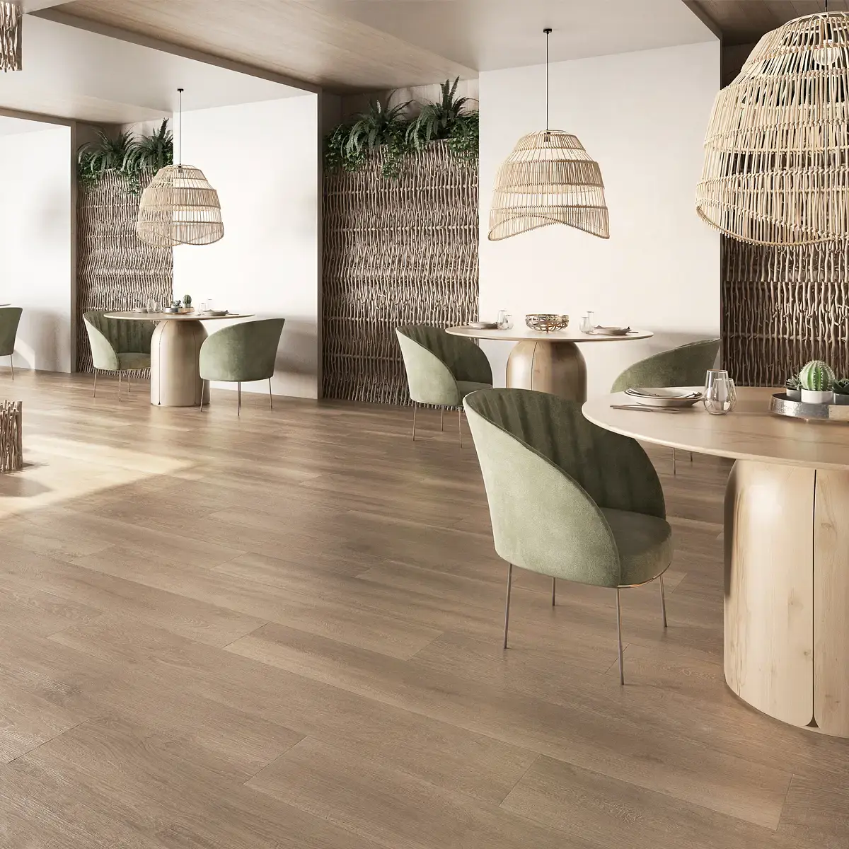 Porcelanato Técnico Zaba Rovere Mate 23x120