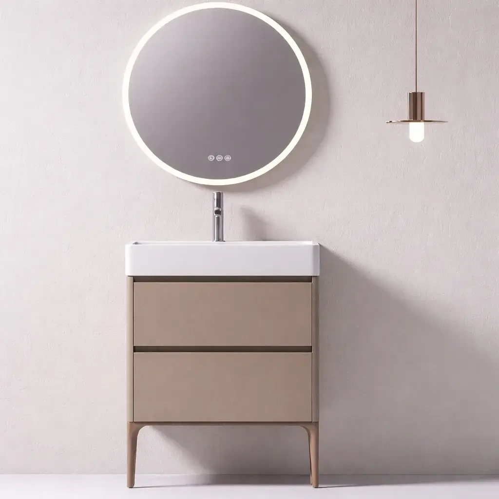 Mueble a Piso Kofel Taupe 60 Incluye Lavamanos