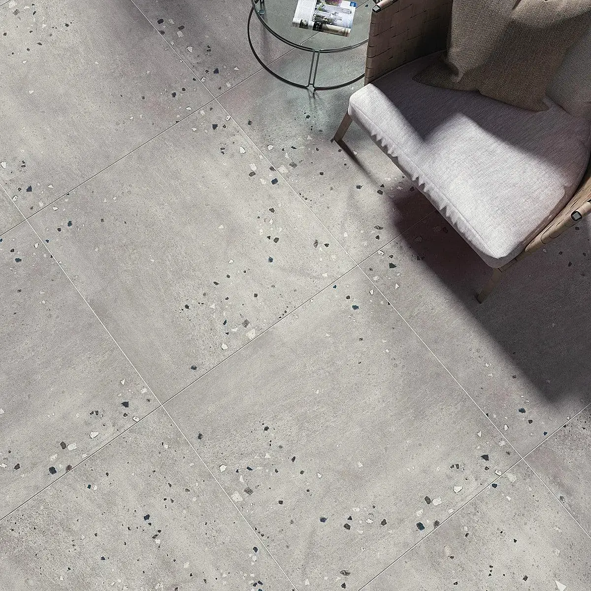 Porcelanato Esmaltado Moment Grey Mate 80x80