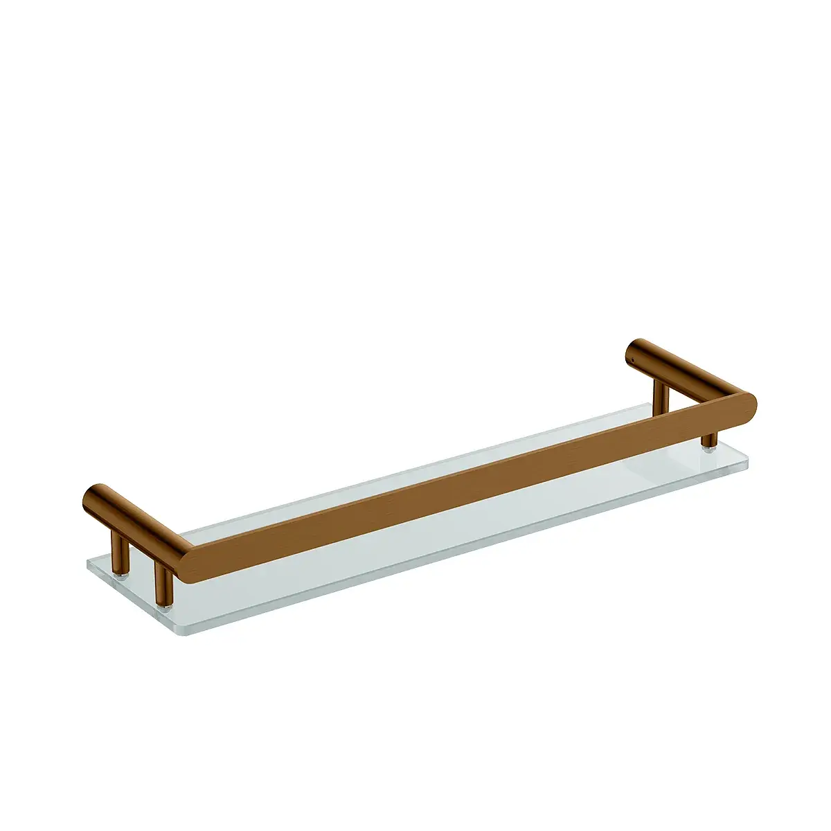 Repisa de Vidrio Ruhe 50 cm Acero Inoxidable