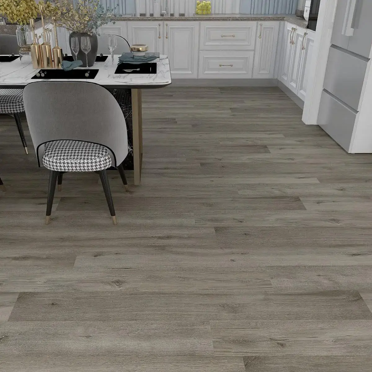Piso Vinílico SPC Manchester Taupe 122x18