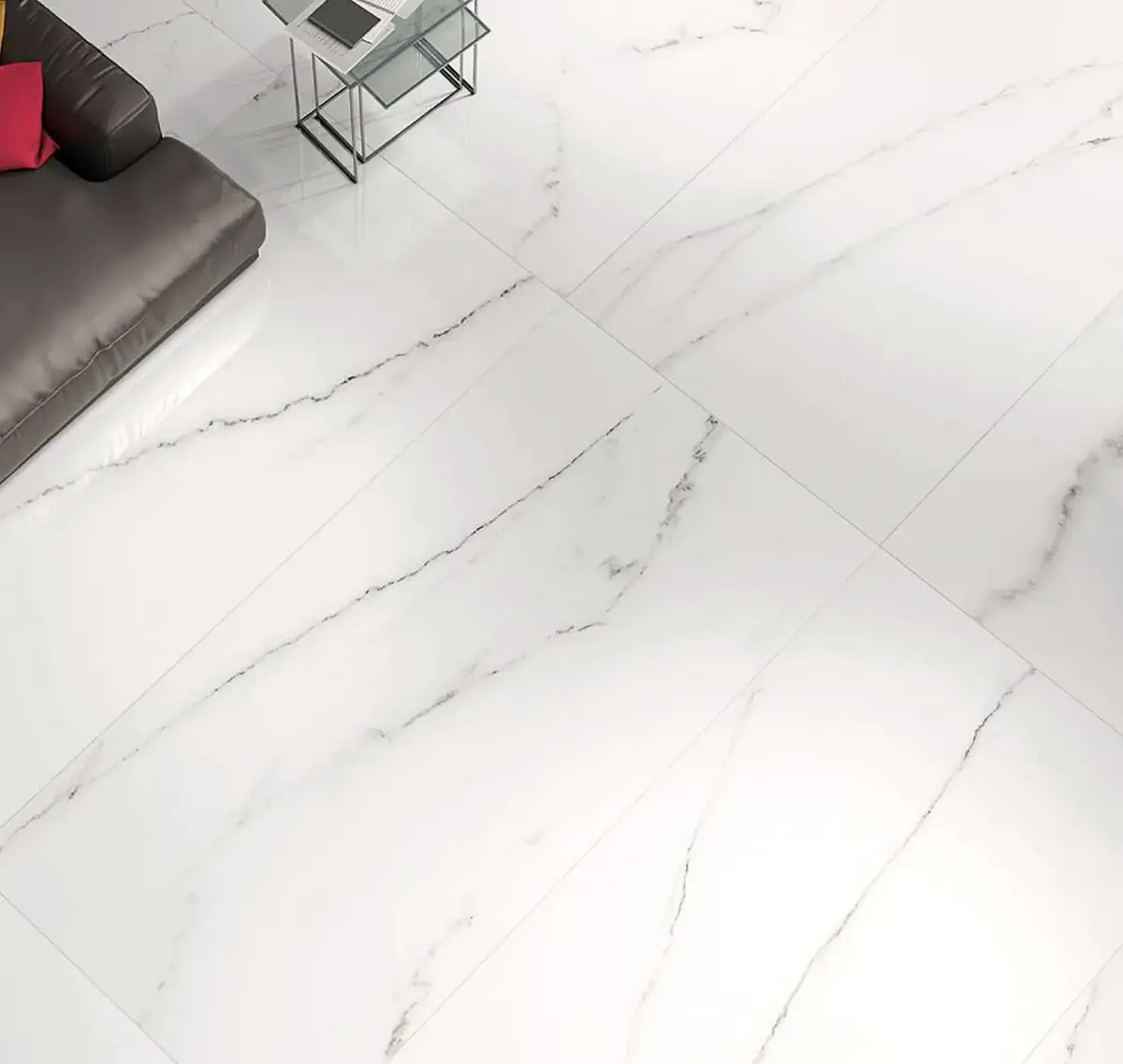 Porcelanato Esmaltado Statuario Pulido 60x120