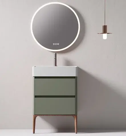 Mueble a Piso Kofel Verde Oliva 60 Incluye Lavamanos