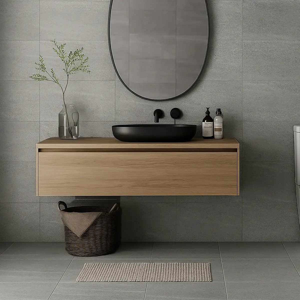 Gres Porcelánico Lucca Gris Oscuro Antideslizante 60x60