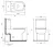 thumbnail - Sanitario Lofty Vertical 30 cm