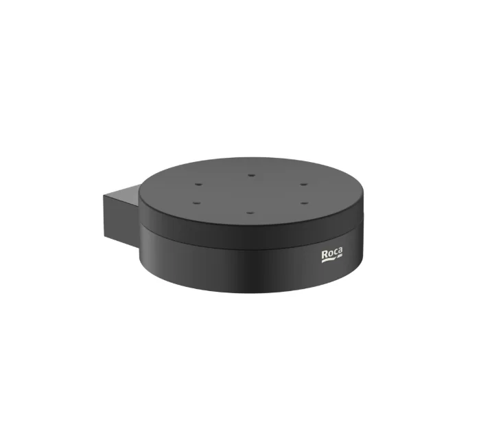 Jabonera de Pared Hotels Round Negro Mate