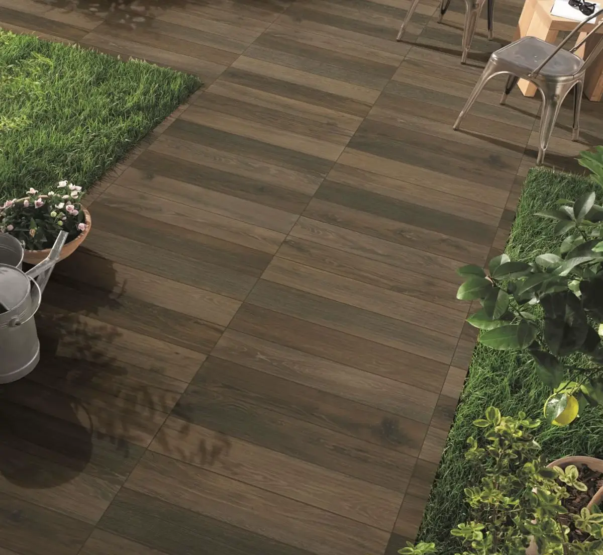 Porcelanato Esmaltado Evora Deck Antideslizante 60x60