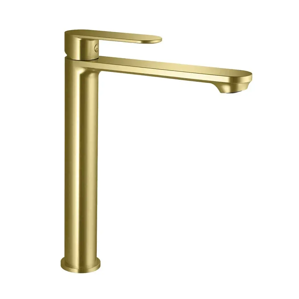 Grifería Lavamanos Alto Modell Brushed-Brass