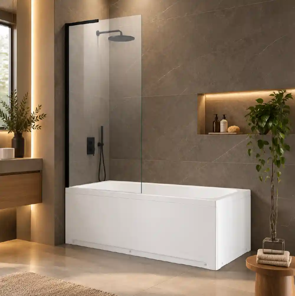 Mampara Fija para Bañera Kristall N