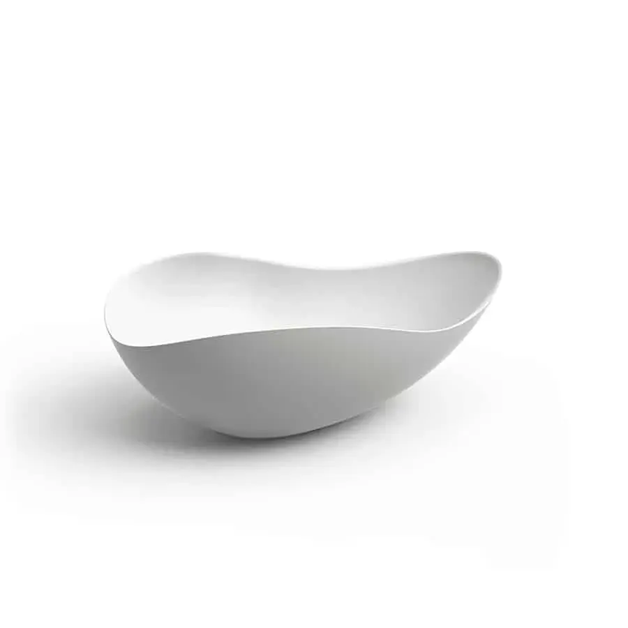 Lavamanos Ruy Ohtake Rectangular Blanco Mate