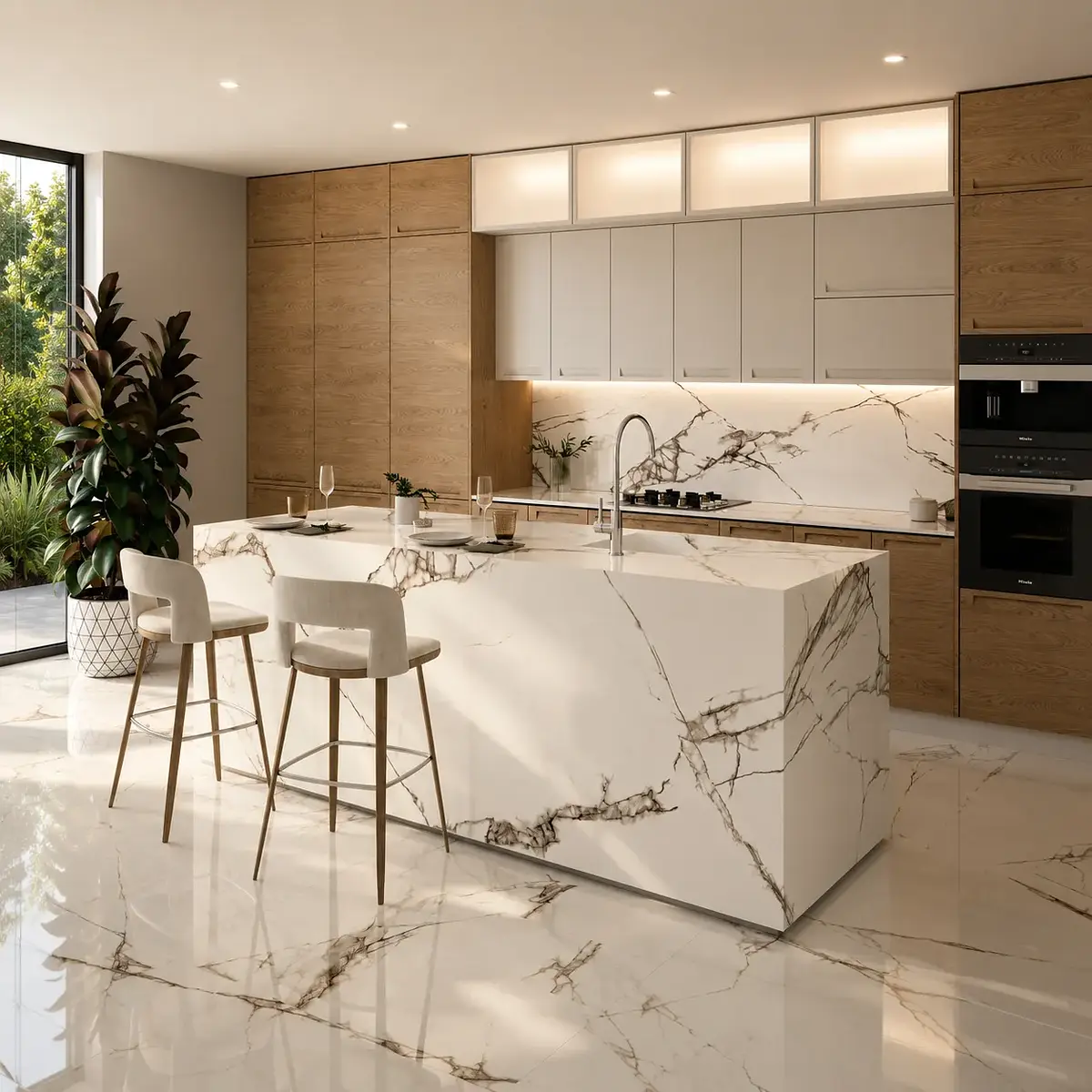 Coverlam Top Iceberg Book A12 mm Natural 324x162 cm