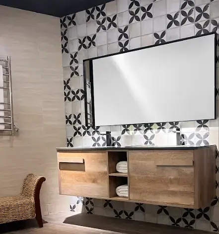Mueble Suspendido Lotus Doble Incluye Lavamanos
