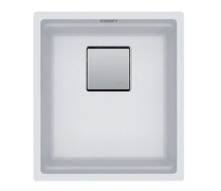 Lavaplatos de Cuarzo KNG 110-37 Blanco