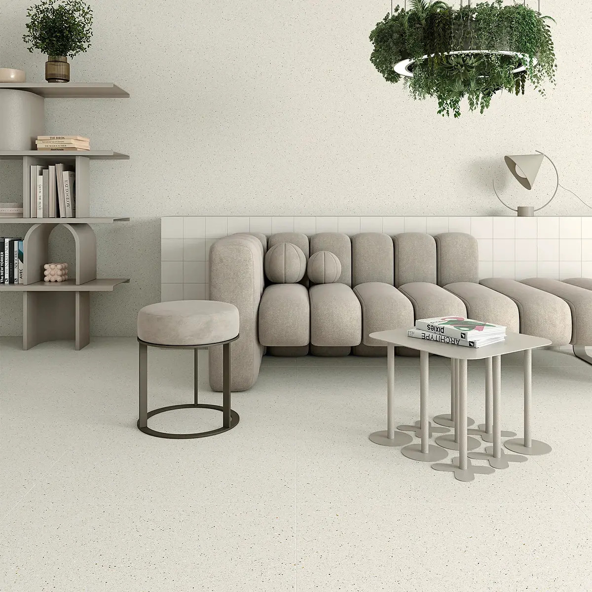 Porcelanato Esmaltado Micra-R Blanco Mate 80x80
