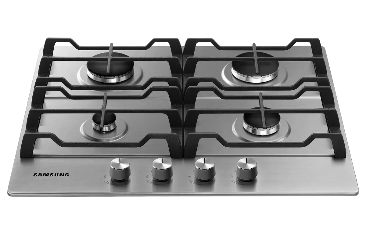 Encimera a Gas 4 Quemadores Inox