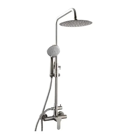 Columna Solo Ducha New Steel Satinado