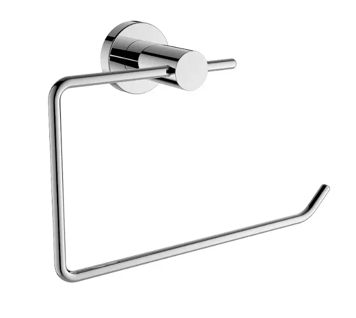 Toallero Anilla Rectangular Queens Cromado