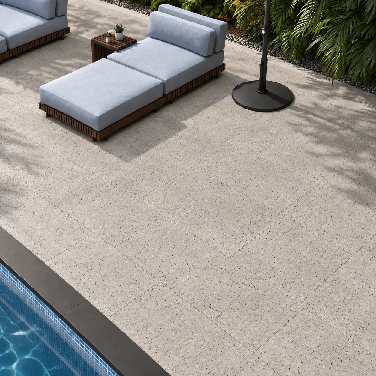 Porcelanato Esmaltado Rhodium Graphite Mate 30x60