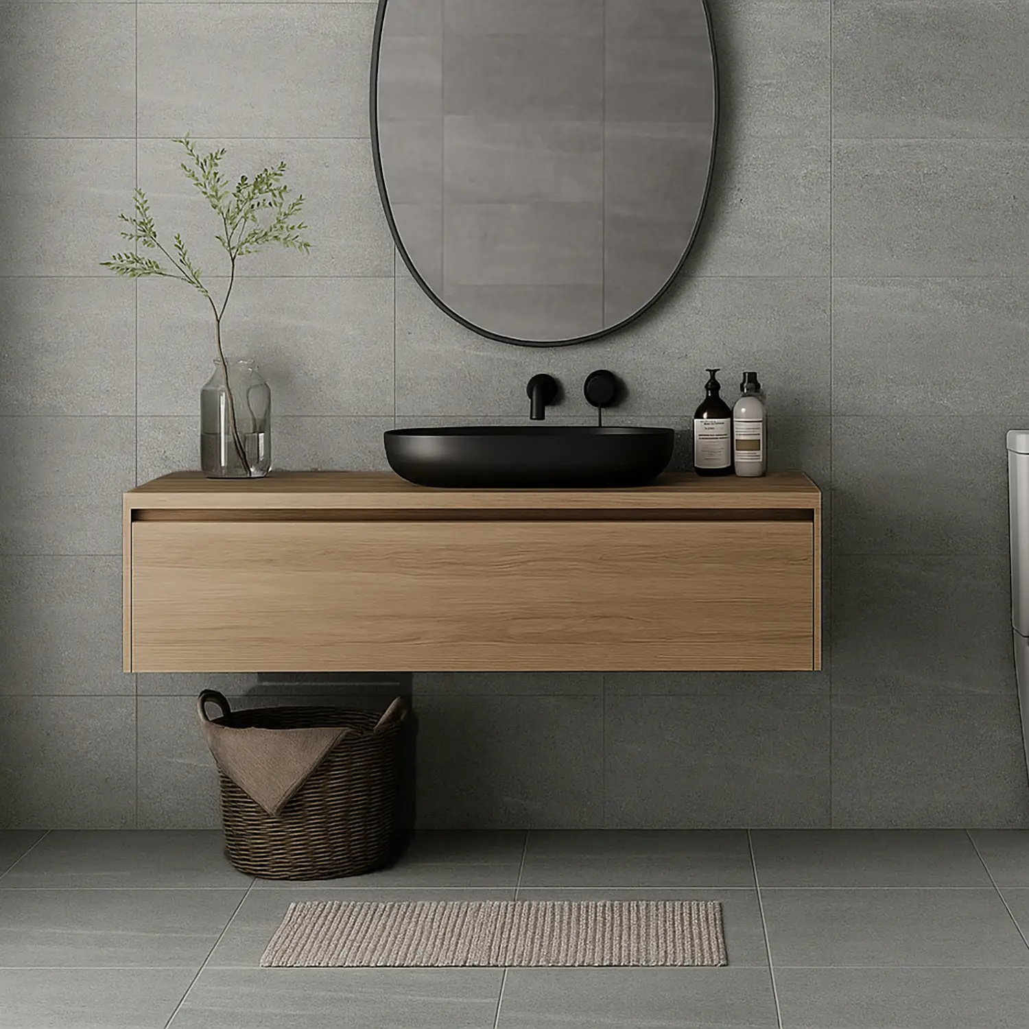 Gres Porcelánico Lucca Gris Oscuro Antideslizante 60x60