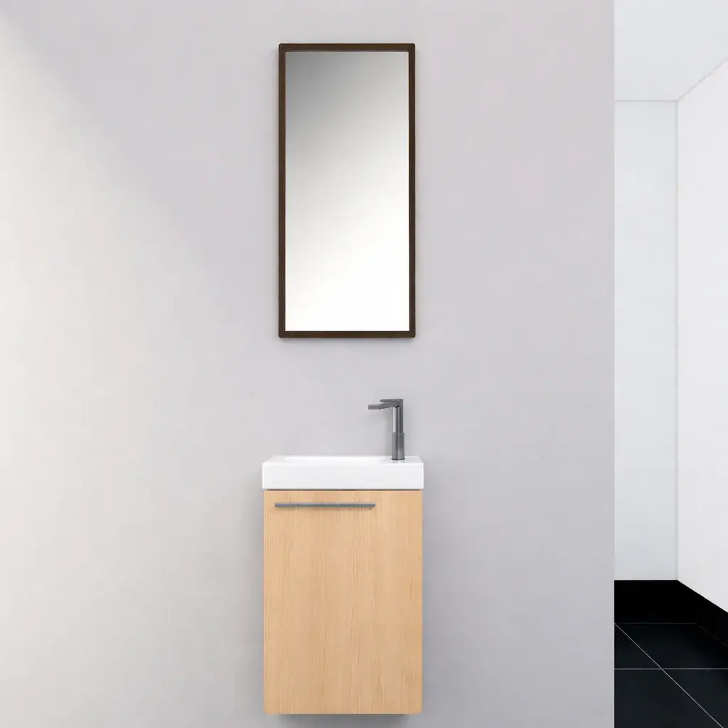 Mueble Suspendido Klein Albayalde 40 cm Incluye Lavamanos