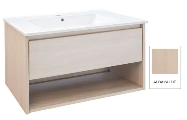 Mueble Suspendido Madison Albayalde Incluye Lavamanos