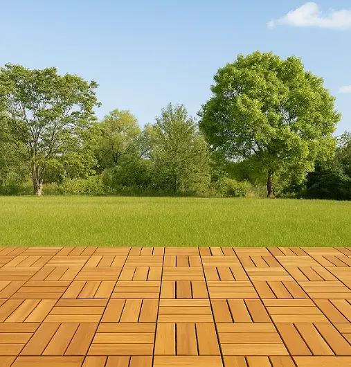 Deck Modular Hanoi Parquet Acacia Gold 30x30