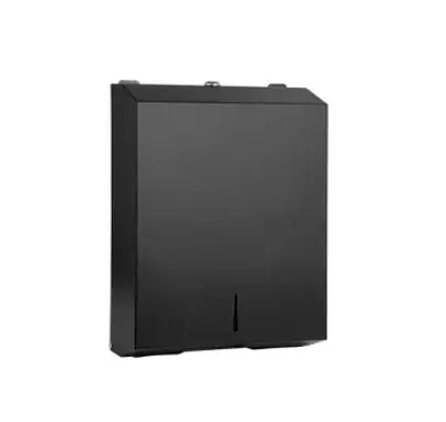 Dispensador de Papel Toalla Sobrepuesto Negro