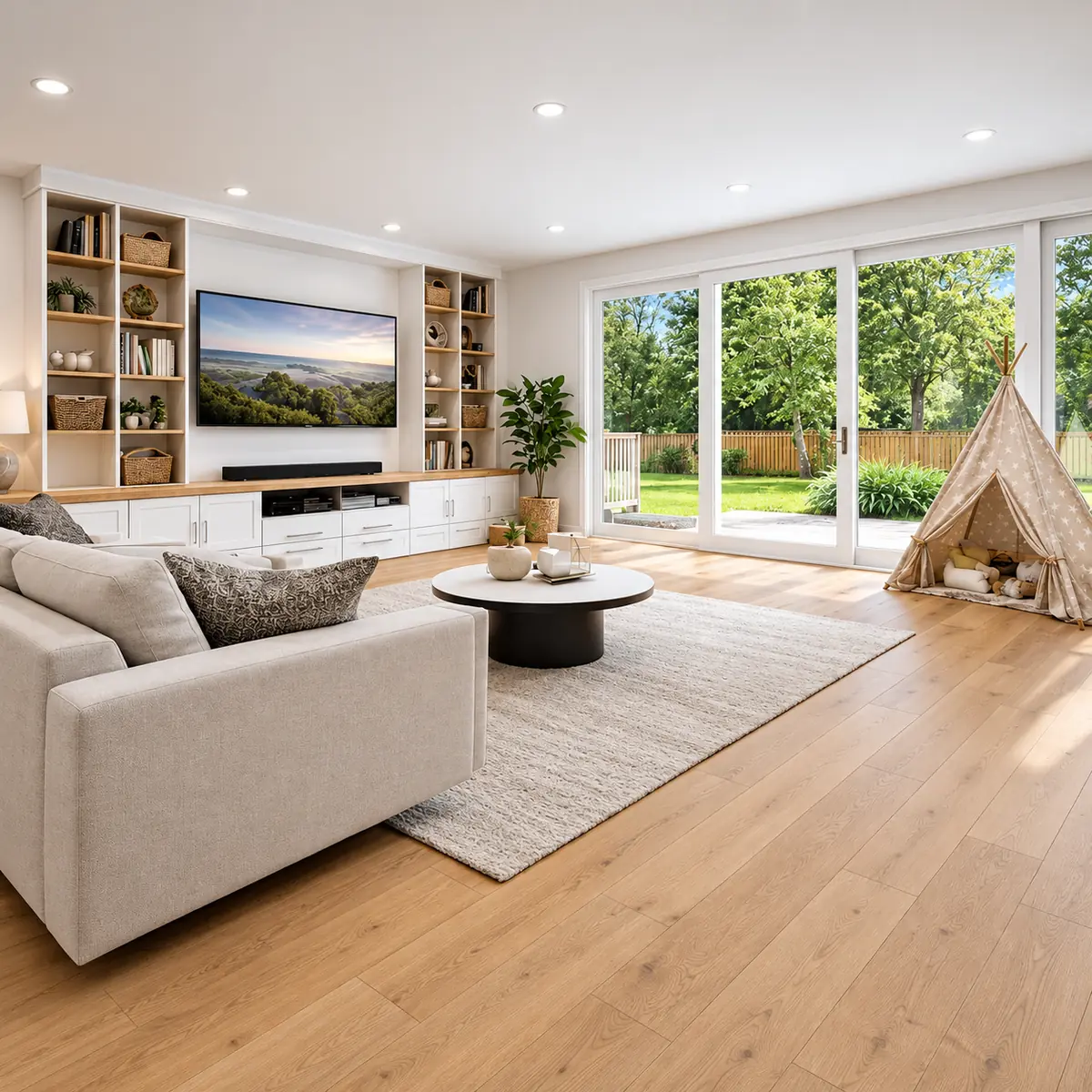 Piso Laminado Wells Honey Oak 122x20