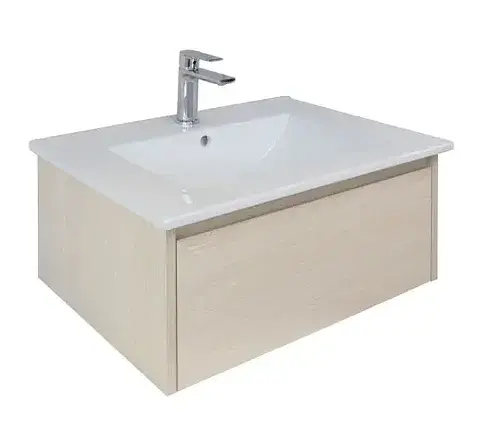 Mueble Suspendido Monroe Albayalde 60 cm Incluye Lavamanos