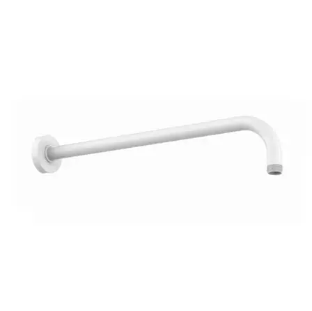 Brazo de Pared para Rociador Blanco Mate