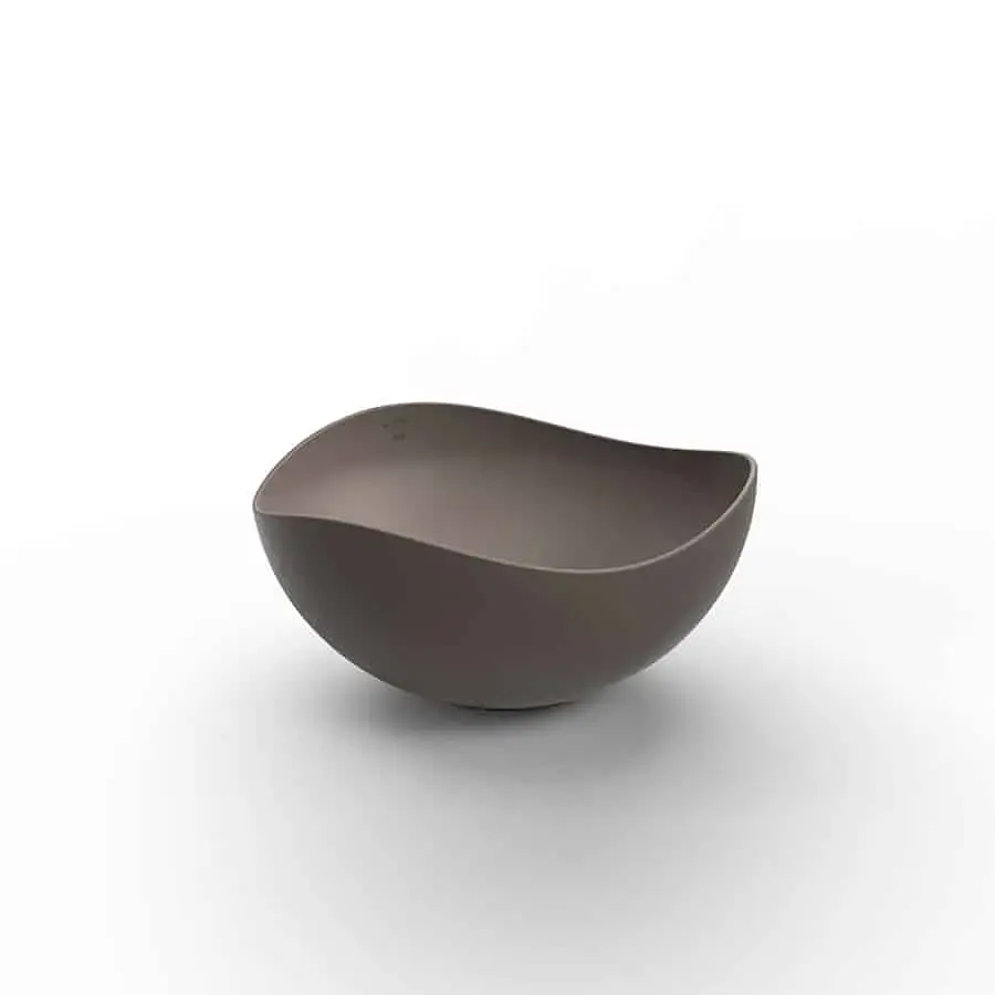 Lavamanos Ruy Ohtake Dark Brown Mate