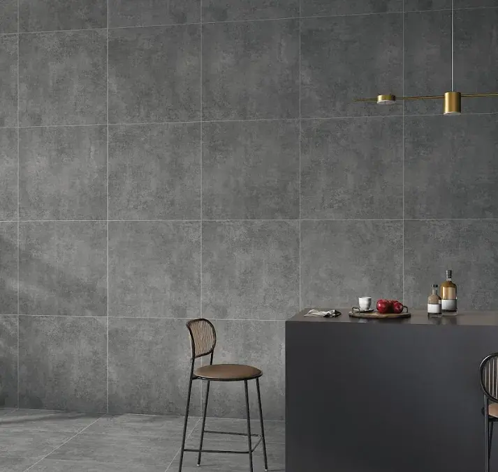 Porcelanato Esmaltado Cortona-N Grafito Antideslizante 60x60