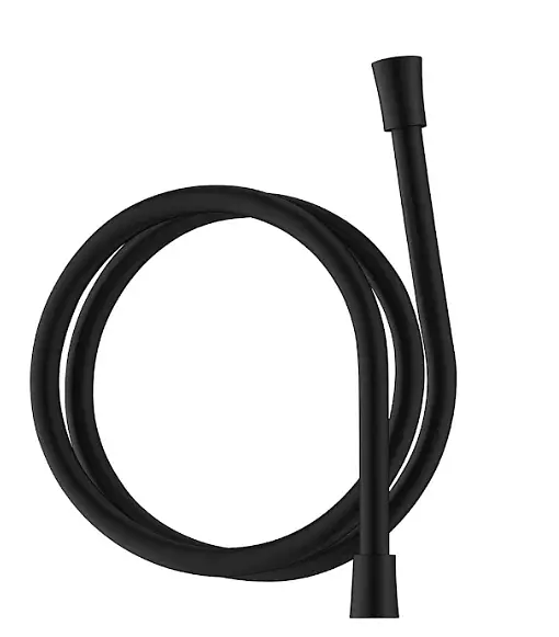 Flexible Ducha PVC Stout Negro Mate 150 cm