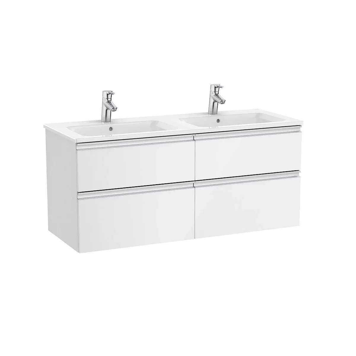 Mueble Unik The Gap Blanco 120 cm Incluye Lavamanos
