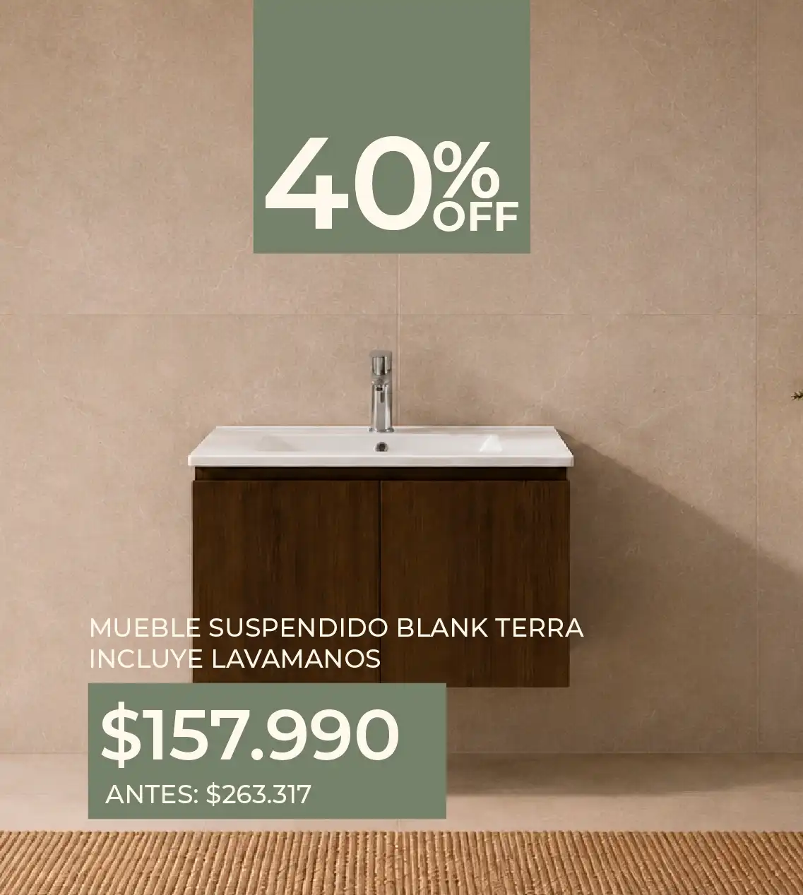 ofertas muebles de baño, winter sale