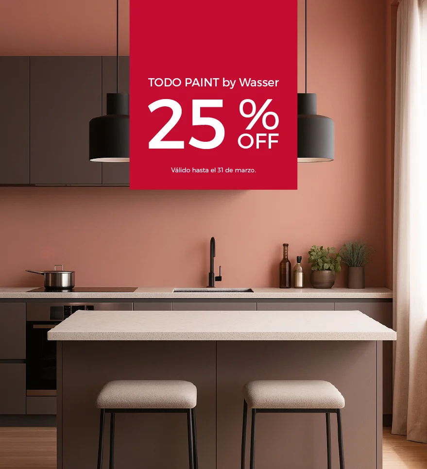 oferta pinturas arquitectonicas paint by wasser