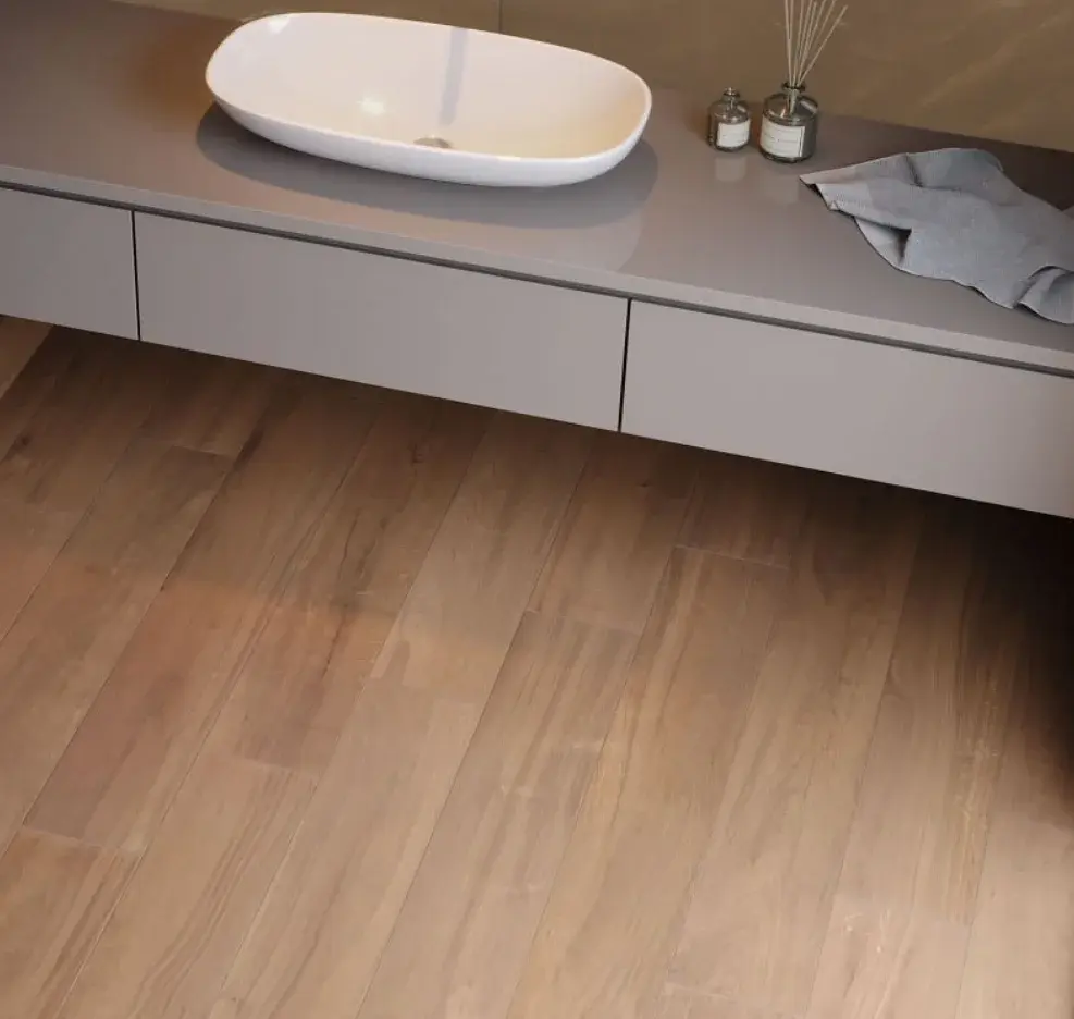 Porcelanato Esmaltado Tanzania Canela Satinado 20x120