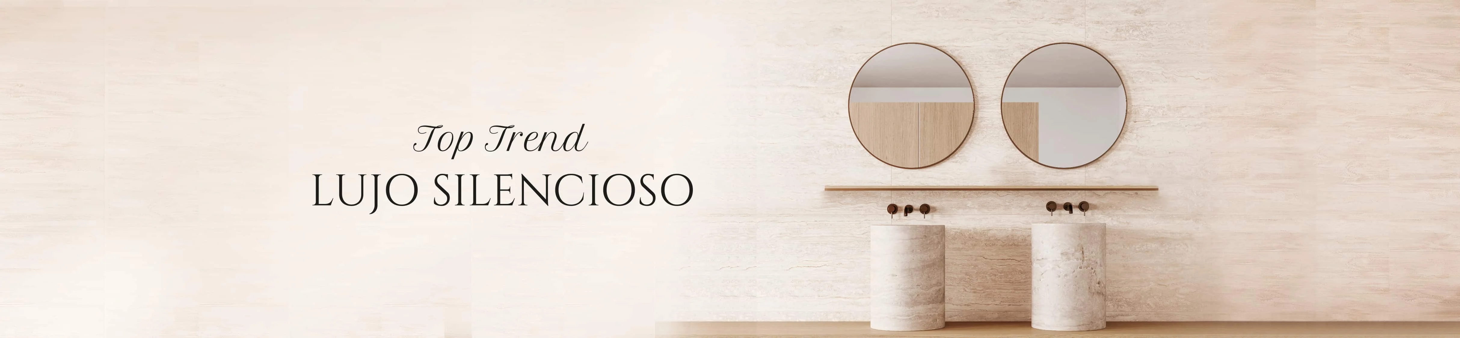 Banner Lujo Silencioso | Tendencia en Revestimientos | CHC