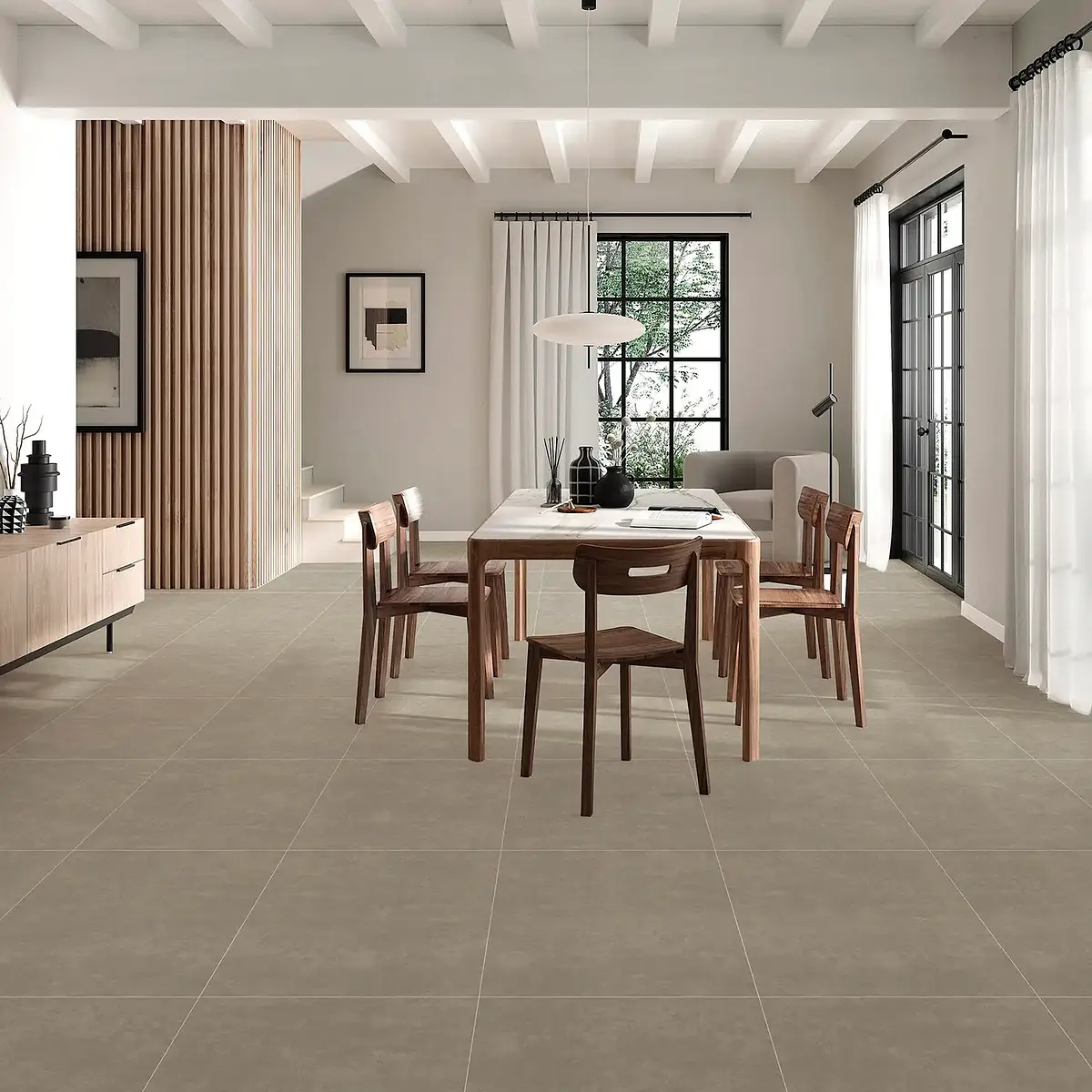 Gres Porcelánico Allee Ocre Mate 30x60