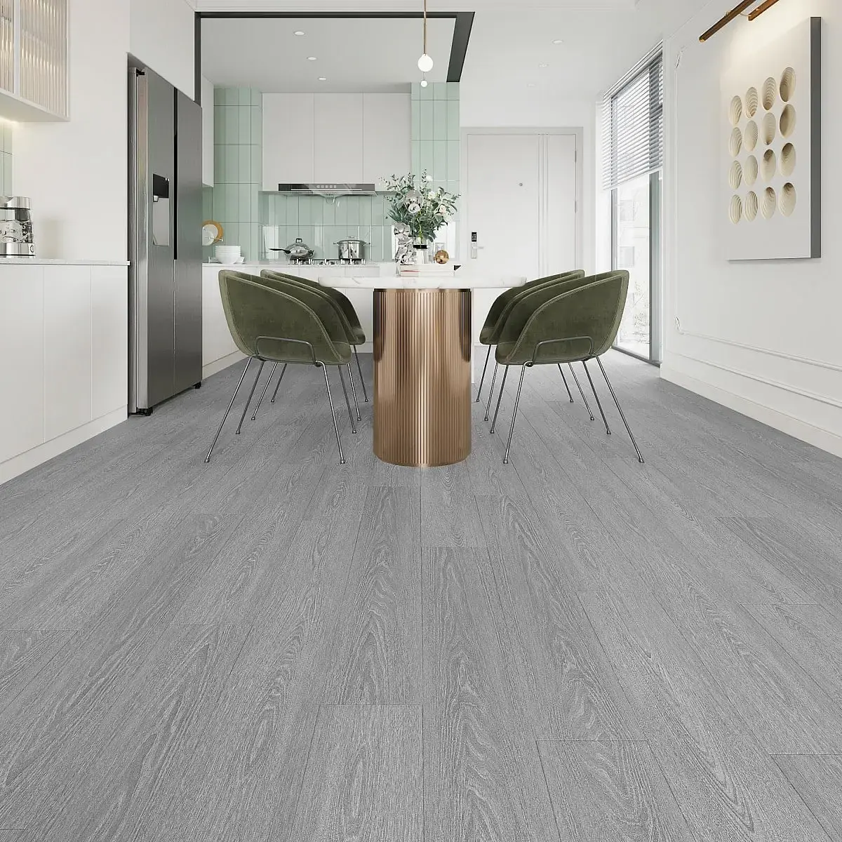 Piso Laminado Liverpool Grey 122x20 