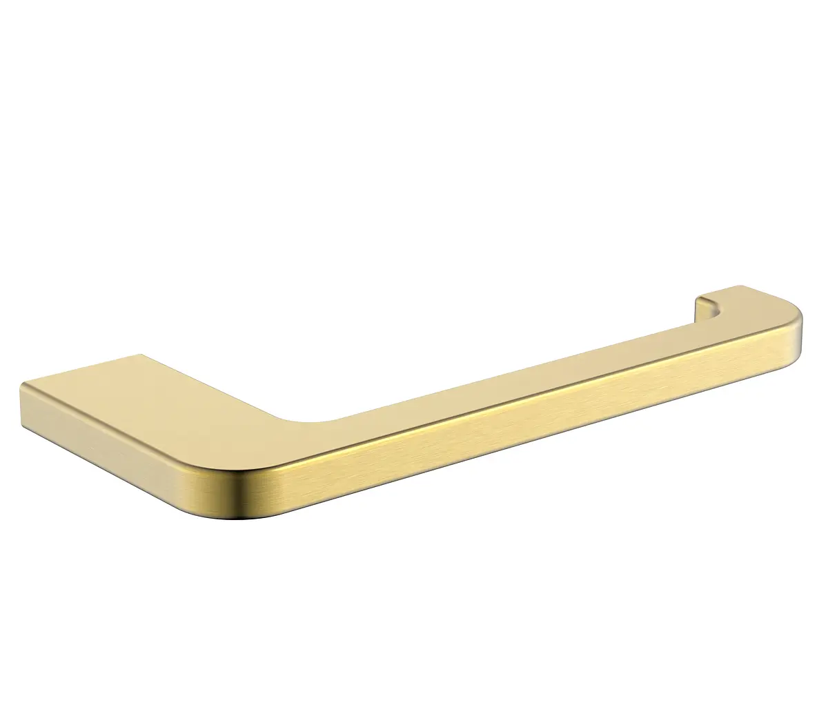 Portarrollo a Muro Brushed Brass Gemma