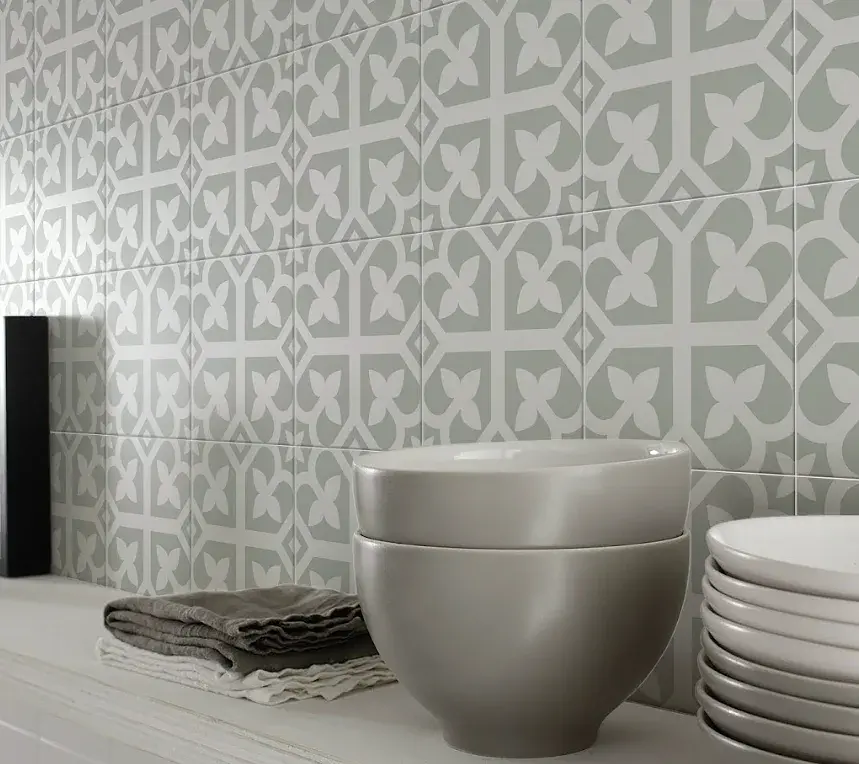 Gres Porcelánico Picasso Soft Green Mate 20x20