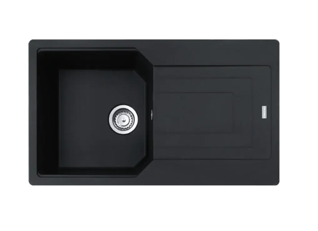 Lavaplatos de Fragnite UBG 611-86 Negro Mate