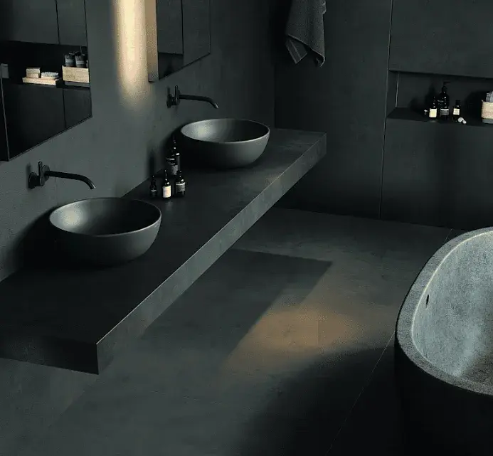 Porcelanato Técnico Masa Coloreada Retina Pizarra Natural 60x120