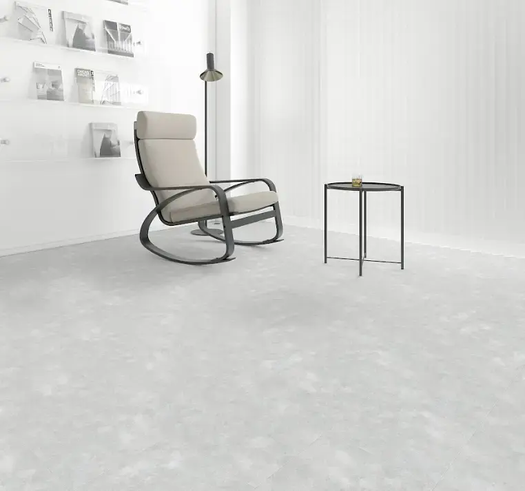 Piso Vinílico Click SPC Vik White 61x30