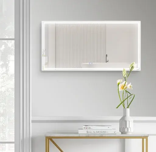 Espejo Luz Led Mark Blanco 160x80 cm